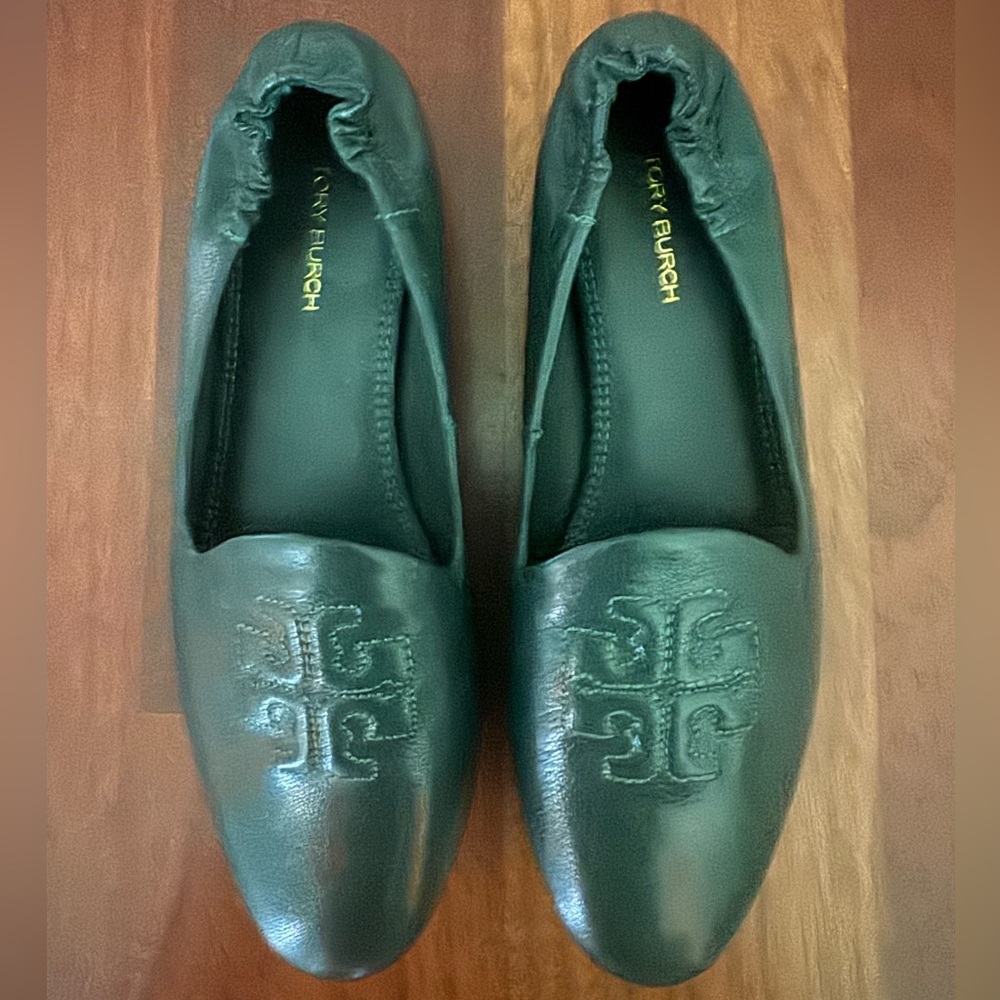Tory Burch Black Leather Footwear